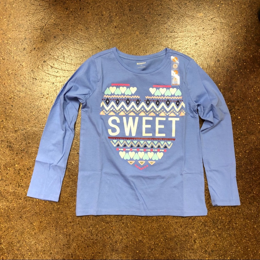 New Gymboree long-sleeve tee size 7-8